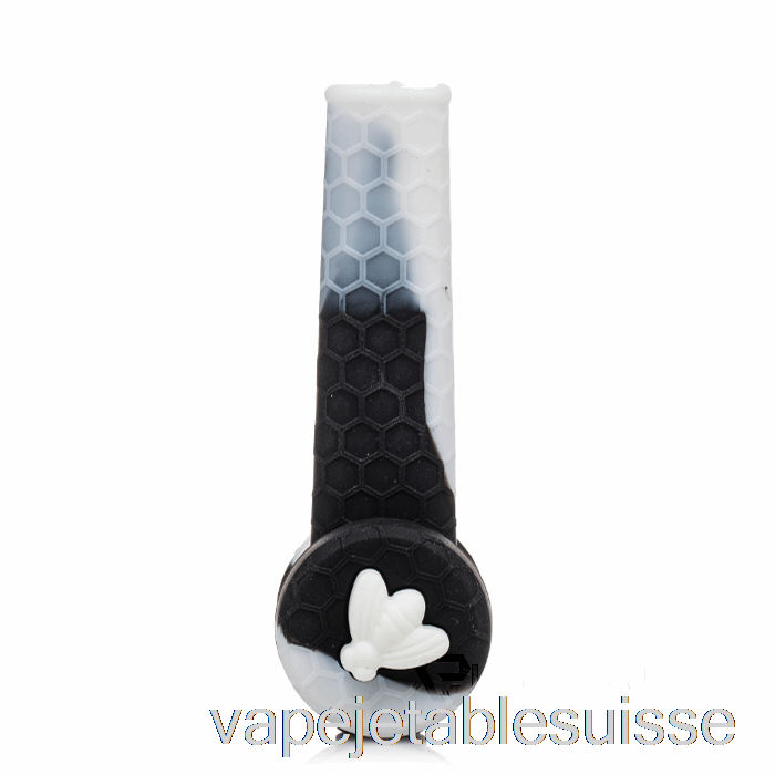 Vape Suisse Stratus Trio Pipe Silicone Noir Blanc